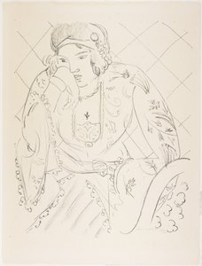 Itämainen kolmilehtinen risti tekijältä Henri Matisse