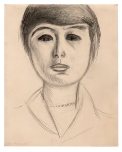 Nuoren naisen muotokuva (Elsa Glaser) tekijältä Henri Matisse
