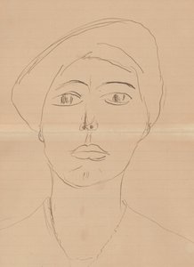 Naisen muotokuva (Olga Meerson) tekijältä Henri Matisse