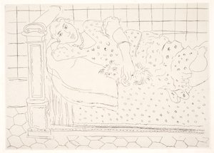 Lepo, hahmo Gikan kanssa tekijältä Henri Matisse