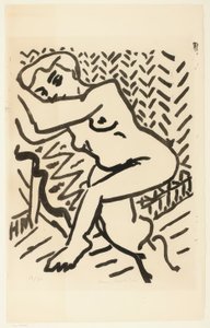 Pieni kevyt puupiirros tekijältä Henri Matisse
