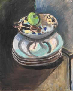 Asetelma ja pähkinänsärkijä tekijältä Henri Matisse
