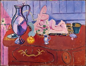 Asetelma tinakannun kanssa tekijältä Henri Matisse