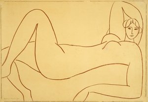 Tutkimus vaaleanpunaisen alastonkuvan jälkeen tekijältä Henri Matisse