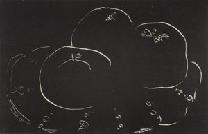 Kolme omenaa ja lautanen tekijältä Henri Matisse