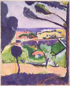 Näkymä Collioureen ja merelle tekijältä Henri Matisse