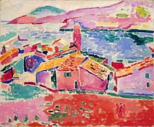 Näkymä Collioureen, noin 1905 (öljy kankaalle) tekijältä Henri Matisse
