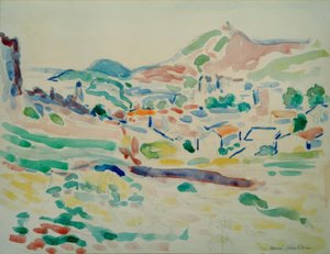 Näkymä Collioureen (kylä) tekijältä Henri Matisse