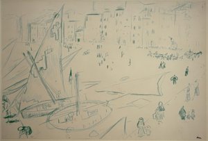 Satamanäkymä tekijältä Henri Matisse