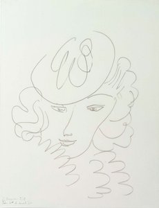 Nainen ja hattu tekijältä Henri Matisse