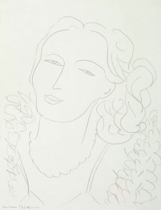 Nainen ilman hattua tekijältä Henri Matisse