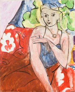 Nuori tyttö istumassa (La Biche) tekijältä Henri Matisse