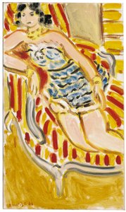 Nuori nainen sohvalla tekijältä Henri Matisse