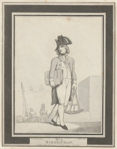 Nro 5: Midshipman, 15. helmikuuta 1799. tekijältä Henri Merke