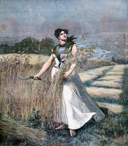 Allegoria Ranskasta, 1891 tekijältä Henri Meyer
