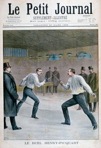 Henry-Picquartin kaksintaistelu, 1898 tekijältä Henri Meyer