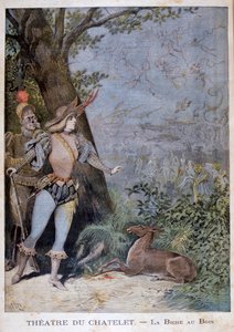 La Biche au Bois, Theater du Châtelet, Pariisi, 1896 tekijältä Henri Meyer