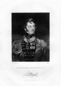 Sir Charles William Doyle, brittiläinen kenraali, 1829 tekijältä Henri Meyer