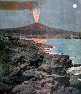 Etnan purkaus, Sisilia, 1892 tekijältä Henri Meyer