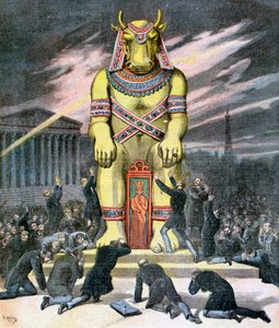 Kultainen vasikka, 1892 tekijältä Henri Meyer