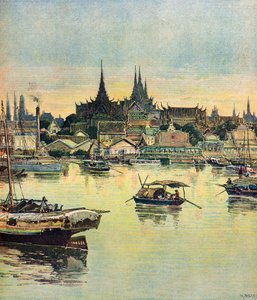 Näkymä Bangkokiin tekijältä Henri Meyer