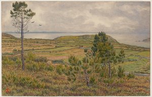 Douarnenezin lahti. Morgat tekijältä Henri Rivière