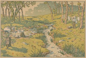Aspects of Nature: The Stream tekijältä Henri Rivière