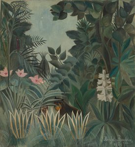 Päiväntasaajan viidakko tekijältä Henri Rousseau