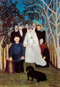 Häät maaseudulla tekijältä Henri Rousseau