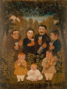 Yhtenäinen perhe tekijältä Henri Rousseau