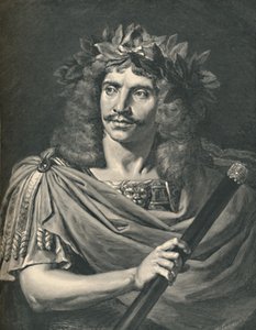 Molière Julius Caesarina Pompéen tragediassa, 1886 tekijältä Henri Thiriat