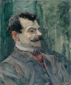 Muotokuva André Rivoiresta, noin 1901. tekijältä Henri Toulouse Lautrec de