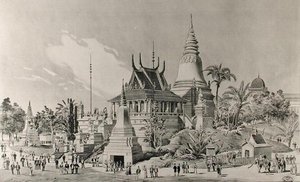 Kambodžan palatsi Trocaderossa, vuoden 1900 yleisnäyttely