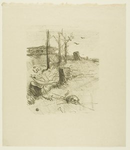 Hautausmaa Galiciassa, Au Pied du Sinaïsta tekijältä Henri de Toulouse-Lautrec