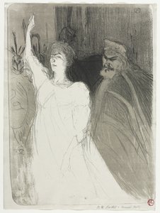 Prinssi idyl, Clara Ward tekijältä Henri de Toulouse-Lautrec