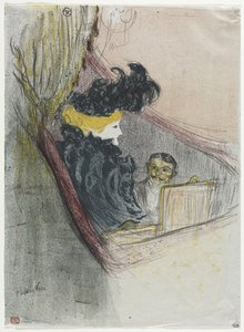 Ruhtinaallinen idylli, Clara Ward tekijältä Henri de Toulouse-Lautrec