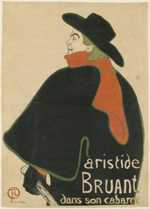 Aristide Bruant kabareessaan
