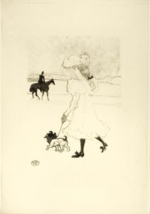 Metsässä tekijältä Henri de Toulouse-Lautrec