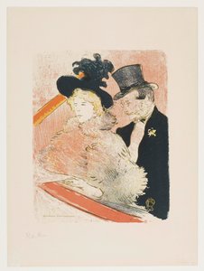 Konsertissa tekijältä Henri de Toulouse-Lautrec