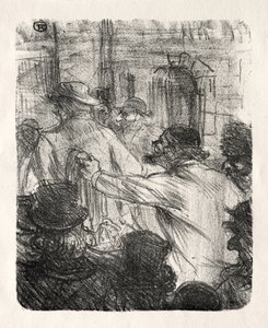 Siinain juurella: Kangashalli, Krakova tekijältä Henri de Toulouse-Lautrec