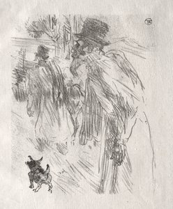 Siinain juurella: Puolan juutalaiset, Carlsbad tekijältä Henri de Toulouse-Lautrec