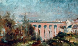 Castelvielin maasilta Albissa tekijältä Henri de Toulouse Lautrec