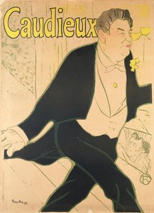 Caudieux tekijältä Henri de Toulouse Lautrec
