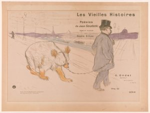 Kansiluonnos teokseen "Les Vieilles Histoires"