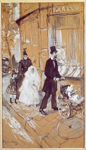 Ensimmäinen ehtoollinen päivä tekijältä Henri de Toulouse Lautrec