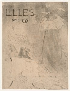 Frontispiece of Elles -kansio tekijältä Henri de Toulouse-Lautrec