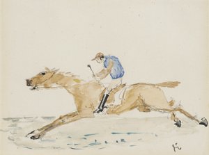 Laukkaava jockey