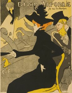 Japanilainen diiva tekijältä Henri de Toulouse-Lautrec