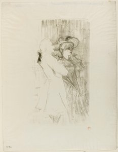 Lender ja Auguez La Chanson de Fortuniossa tekijältä Henri de Toulouse-Lautrec