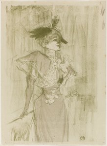 Mademoiselle Marcelle Lender, seisoo